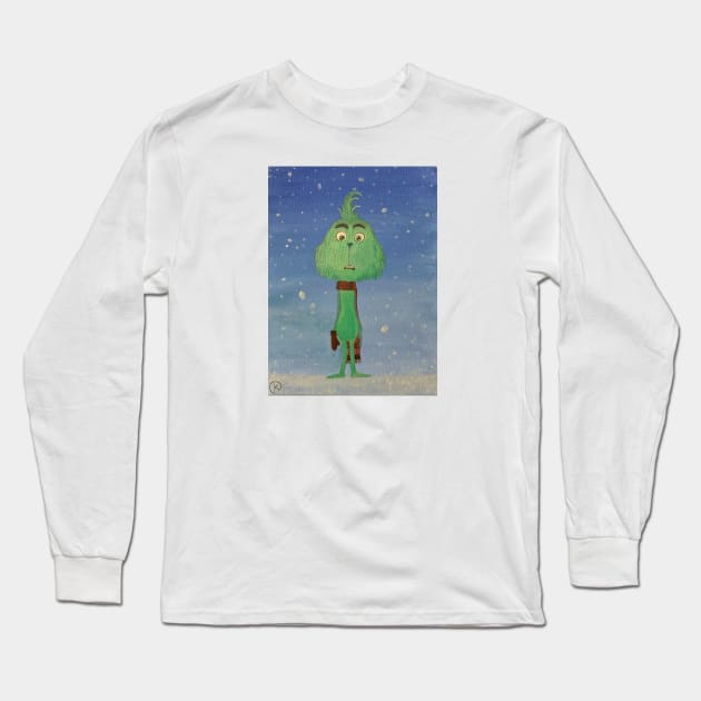 Lost glove Long Sleeve T-Shirt by Kbpaintingprints